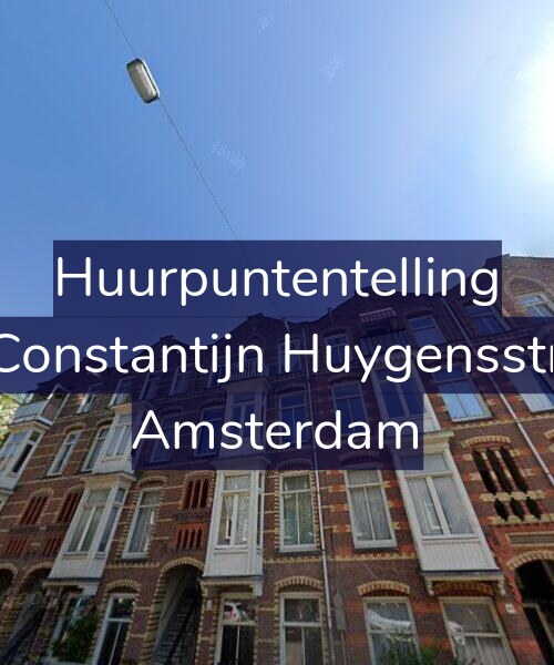 Foto gevel Huurpuntentelling voor Tweede Constantijn Huygensstraat 47-2, Amsterdam