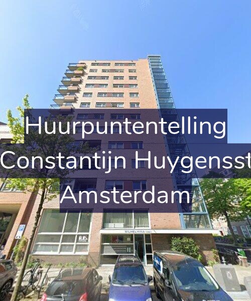 Foto gevel Huurpuntentelling voor Tweede Constantijn Huygensstraat 4-C, Amsterdam