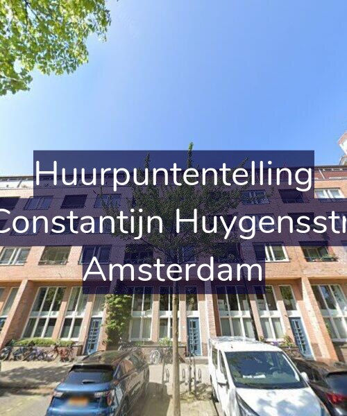 Foto gevel Huurpuntentelling voor Tweede Constantijn Huygensstraat 18-G, Amsterdam