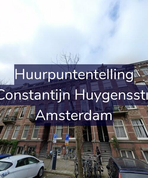 Foto gevel Huurpuntentelling voor Tweede Constantijn Huygensstraat 34-B, Amsterdam