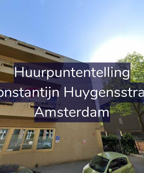 Foto gevel Huurpuntentelling voor Tweede Constantijn Huygensstraat 39-D19, Amsterdam