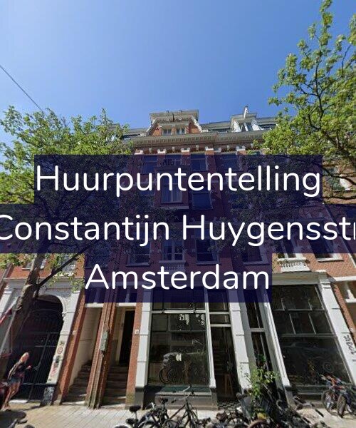 Foto gevel Huurpuntentelling voor Tweede Constantijn Huygensstraat 54-1, Amsterdam