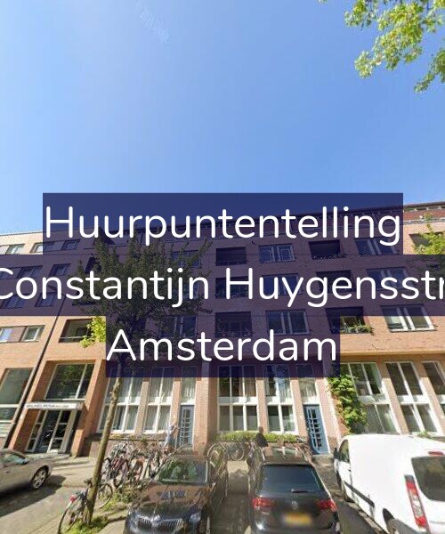 Foto gevel Huurpuntentelling voor Tweede Constantijn Huygensstraat 28-D, Amsterdam