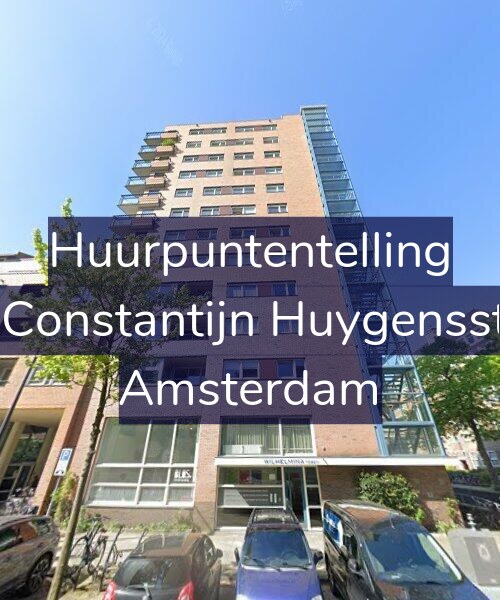 Foto gevel Huurpuntentelling voor Tweede Constantijn Huygensstraat 4-E, Amsterdam