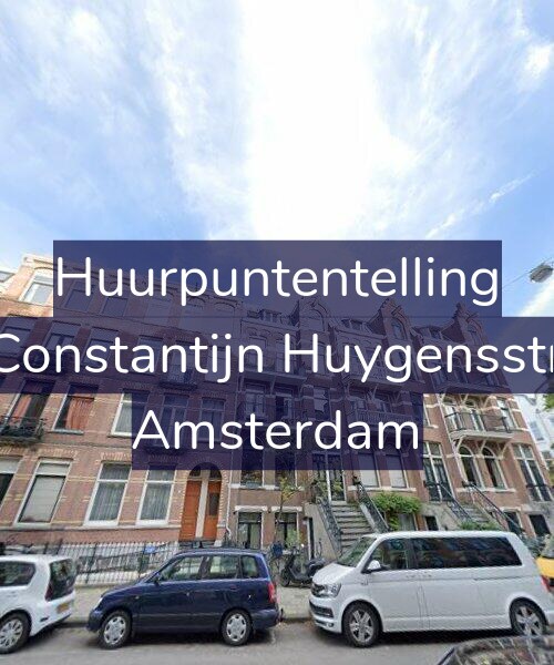 Foto gevel Huurpuntentelling voor Tweede Constantijn Huygensstraat 77-2, Amsterdam