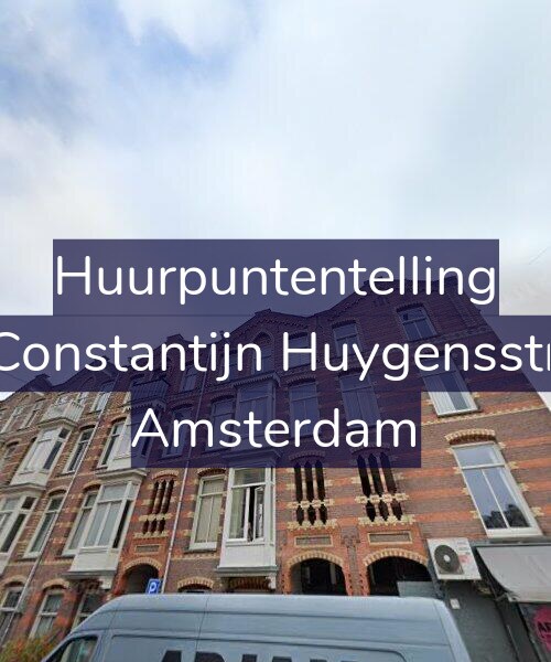 Foto gevel Huurpuntentelling voor Tweede Constantijn Huygensstraat 51-2, Amsterdam