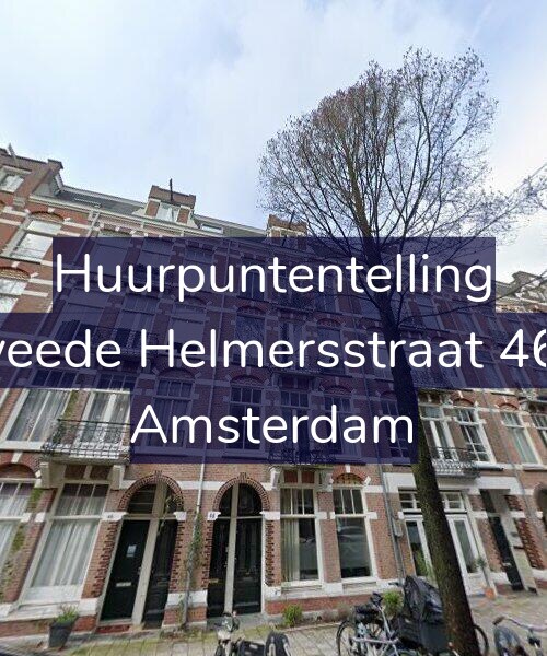 Foto gevel Huurpuntentelling voor Tweede Helmersstraat 46-2, Amsterdam