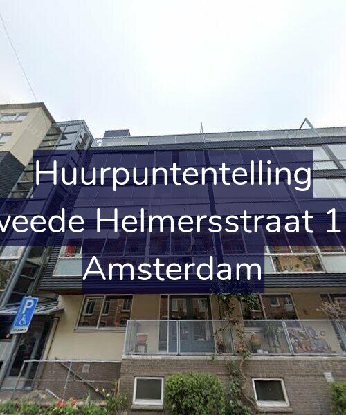 Foto gevel Huurpuntentelling voor Tweede Helmersstraat 156, Amsterdam