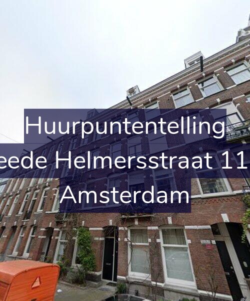 Foto gevel Huurpuntentelling voor Tweede Helmersstraat 110-B, Amsterdam