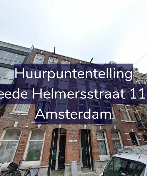 Foto gevel Huurpuntentelling voor Tweede Helmersstraat 114-B, Amsterdam