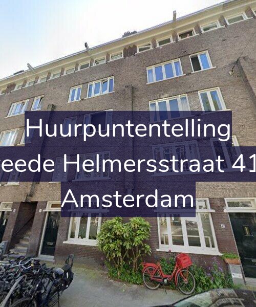Foto gevel Huurpuntentelling voor Tweede Helmersstraat 41-H, Amsterdam