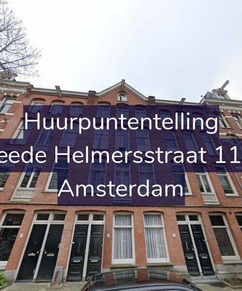 Foto gevel Huurpuntentelling voor Tweede Helmersstraat 115-2, Amsterdam