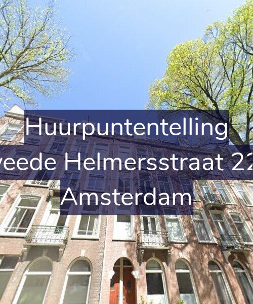 Foto gevel Huurpuntentelling voor Tweede Helmersstraat 22-3, Amsterdam