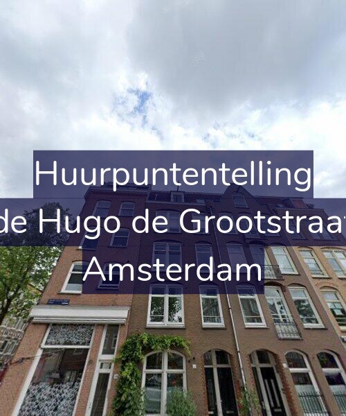 Foto gevel Huurpuntentelling voor Tweede Hugo de Grootstraat 42-2, Amsterdam