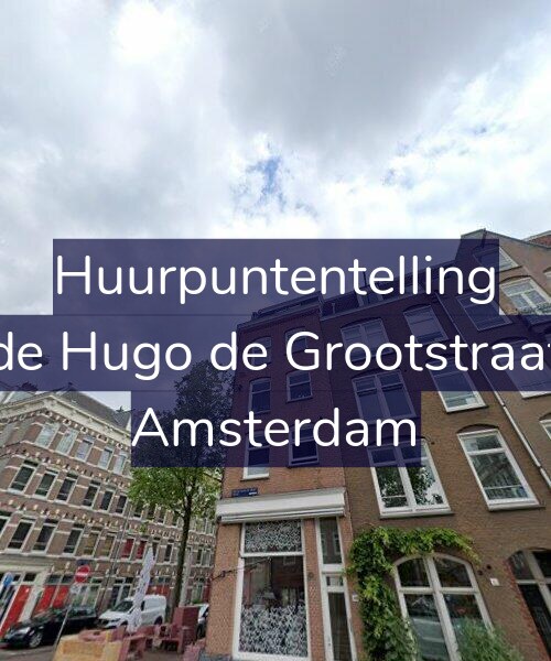 Foto gevel Huurpuntentelling voor Tweede Hugo de Grootstraat 44-3, Amsterdam