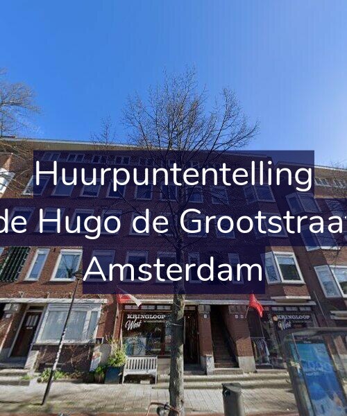 Foto gevel Huurpuntentelling voor Tweede Hugo de Grootstraat 70-3, Amsterdam