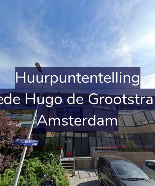 Foto gevel Huurpuntentelling voor Tweede Hugo de Grootstraat 85, Amsterdam