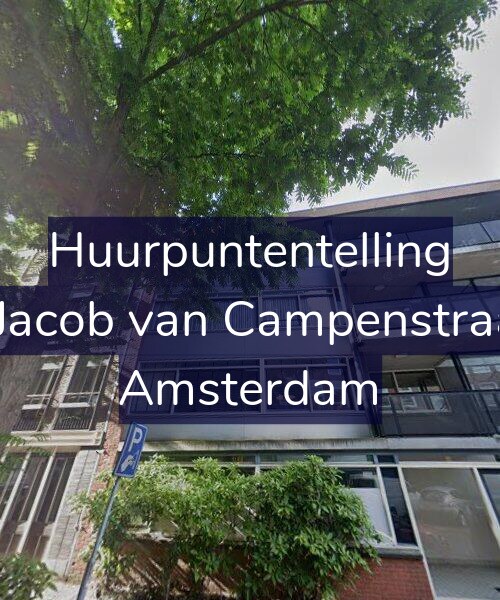 Foto gevel Huurpuntentelling voor Tweede Jacob van Campenstraat 128-D, Amsterdam