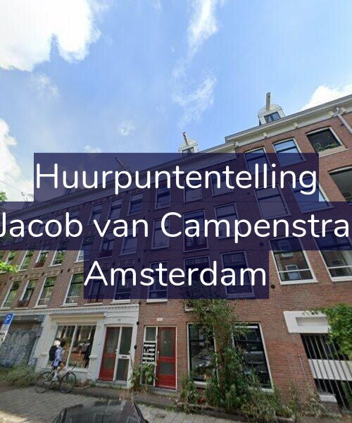 Foto gevel Huurpuntentelling voor Tweede Jacob van Campenstraat 103-E, Amsterdam