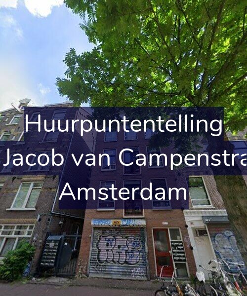 Foto gevel Huurpuntentelling voor Tweede Jacob van Campenstraat 97-A, Amsterdam