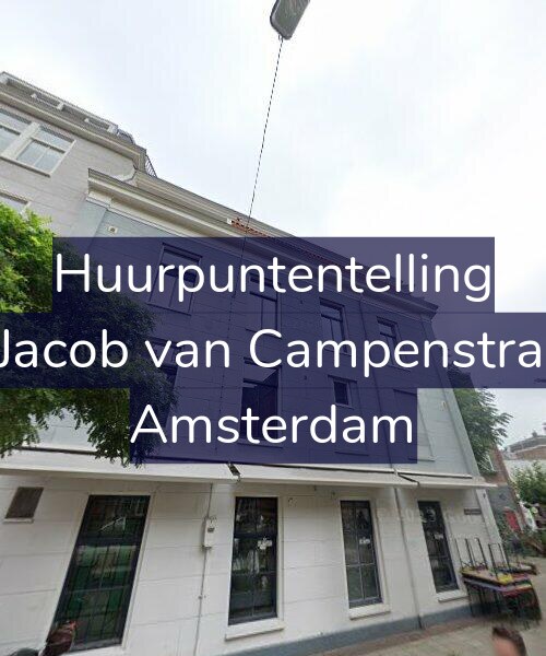 Foto gevel Huurpuntentelling voor Tweede Jacob van Campenstraat 150-1, Amsterdam