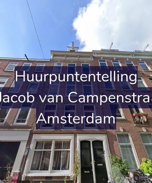 Foto gevel Huurpuntentelling voor Tweede Jacob van Campenstraat 114-H, Amsterdam
