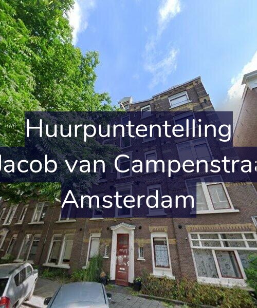 Foto gevel Huurpuntentelling voor Tweede Jacob van Campenstraat 89-HR, Amsterdam
