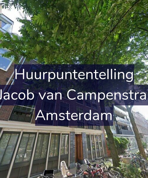 Foto gevel Huurpuntentelling voor Tweede Jacob van Campenstraat 130-B, Amsterdam