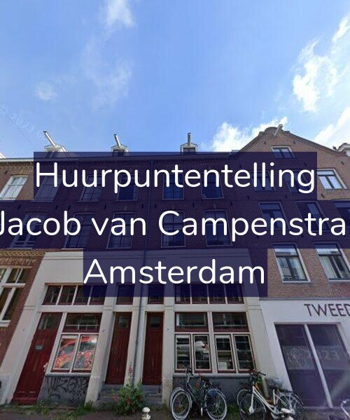 Foto gevel Huurpuntentelling voor Tweede Jacob van Campenstraat 125-C, Amsterdam