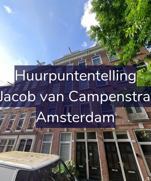 Foto gevel Huurpuntentelling voor Tweede Jacob van Campenstraat 112-3, Amsterdam