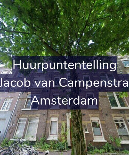 Foto gevel Huurpuntentelling voor Tweede Jacob van Campenstraat 95-1L, Amsterdam