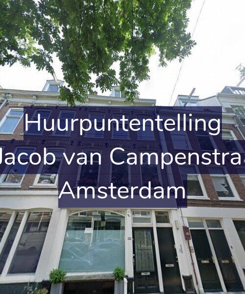 Foto gevel Huurpuntentelling voor Tweede Jacob van Campenstraat 136-H, Amsterdam