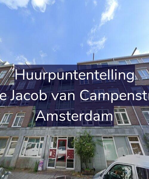 Foto gevel Huurpuntentelling voor Tweede Jacob van Campenstraat 39, Amsterdam