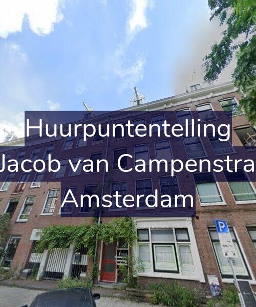 Foto gevel Huurpuntentelling voor Tweede Jacob van Campenstraat 107-F, Amsterdam