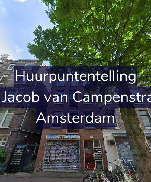 Foto gevel Huurpuntentelling voor Tweede Jacob van Campenstraat 97-B, Amsterdam