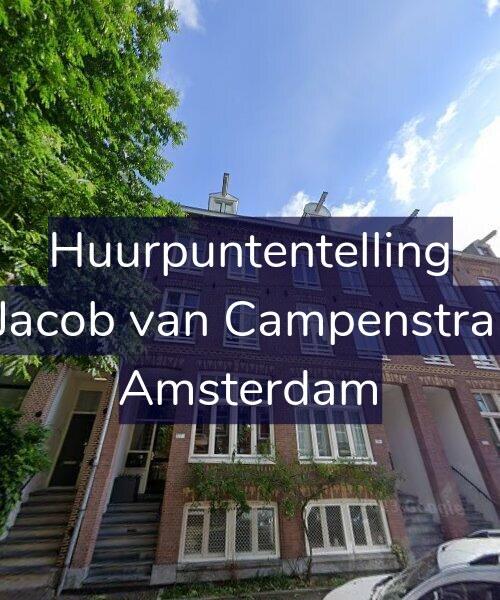 Foto gevel Huurpuntentelling voor Tweede Jacob van Campenstraat 119-A, Amsterdam