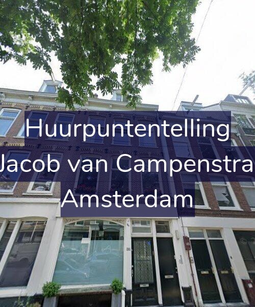 Foto gevel Huurpuntentelling voor Tweede Jacob van Campenstraat 136-3, Amsterdam