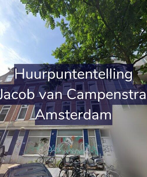 Foto gevel Huurpuntentelling voor Tweede Jacob van Campenstraat 149-1, Amsterdam