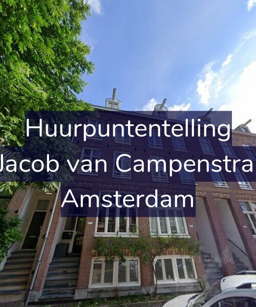 Foto gevel Huurpuntentelling voor Tweede Jacob van Campenstraat 119-B, Amsterdam