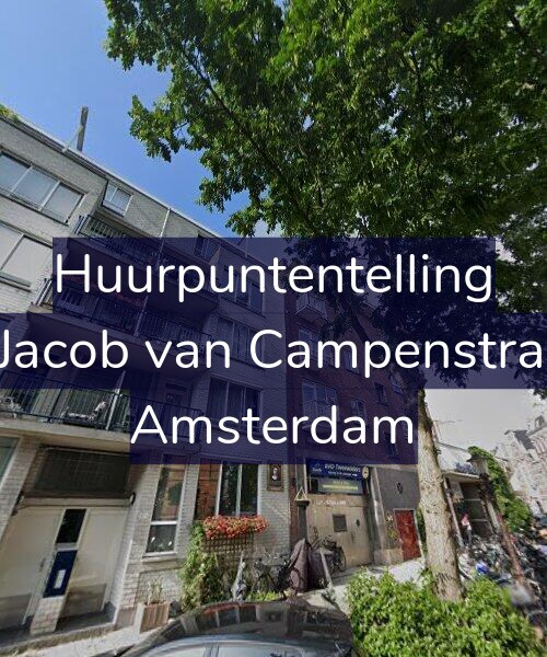 Foto gevel Huurpuntentelling voor Tweede Jacob van Campenstraat 161-2, Amsterdam