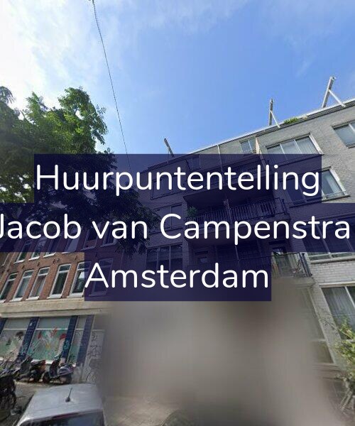 Foto gevel Huurpuntentelling voor Tweede Jacob van Campenstraat 151-A, Amsterdam