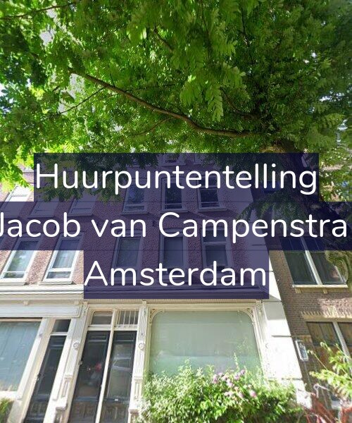 Foto gevel Huurpuntentelling voor Tweede Jacob van Campenstraat 88-1A, Amsterdam