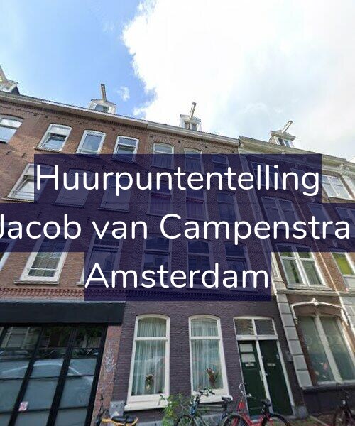 Foto gevel Huurpuntentelling voor Tweede Jacob van Campenstraat 98-2V, Amsterdam