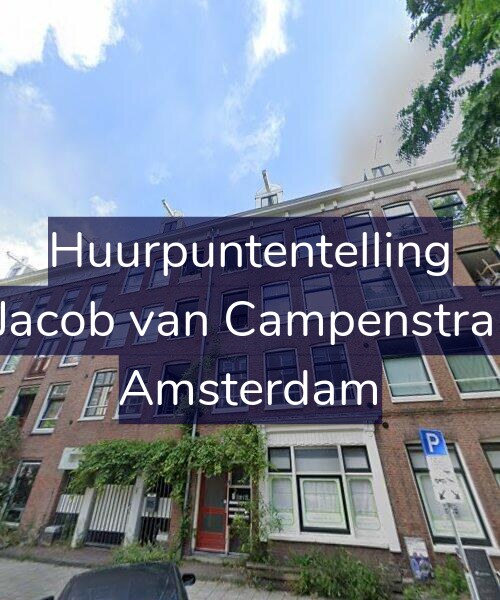 Foto gevel Huurpuntentelling voor Tweede Jacob van Campenstraat 107-A, Amsterdam
