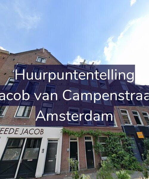 Foto gevel Huurpuntentelling voor Tweede Jacob van Campenstraat 129-3A, Amsterdam