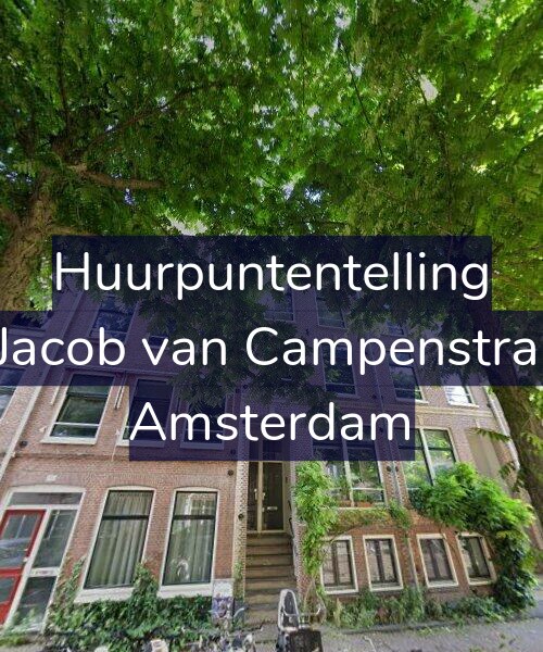 Foto gevel Huurpuntentelling voor Tweede Jacob van Campenstraat 113-C, Amsterdam