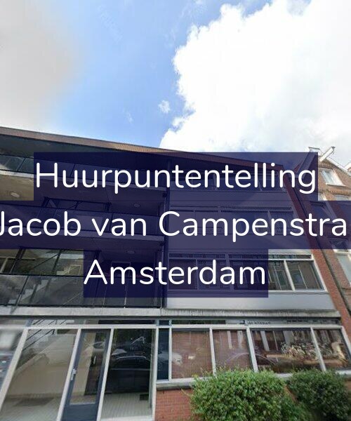 Foto gevel Huurpuntentelling voor Tweede Jacob van Campenstraat 124-B, Amsterdam