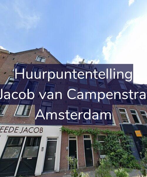 Foto gevel Huurpuntentelling voor Tweede Jacob van Campenstraat 129-1, Amsterdam