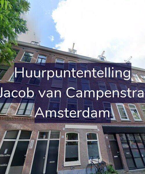 Foto gevel Huurpuntentelling voor Tweede Jacob van Campenstraat 102-3, Amsterdam