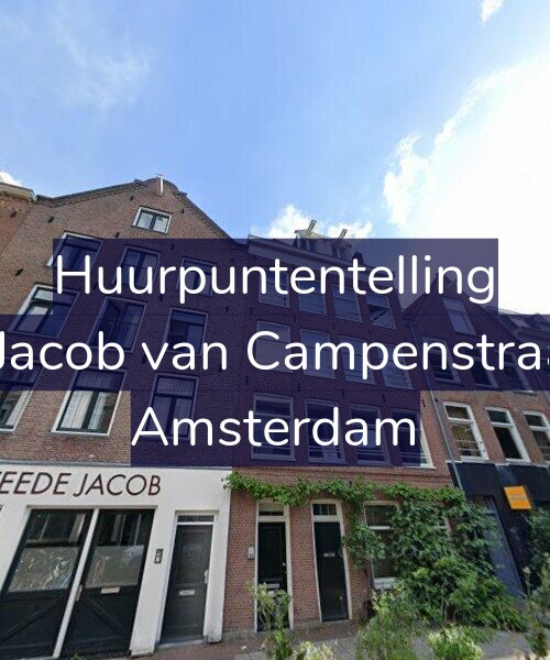 Foto gevel Huurpuntentelling voor Tweede Jacob van Campenstraat 129-H, Amsterdam